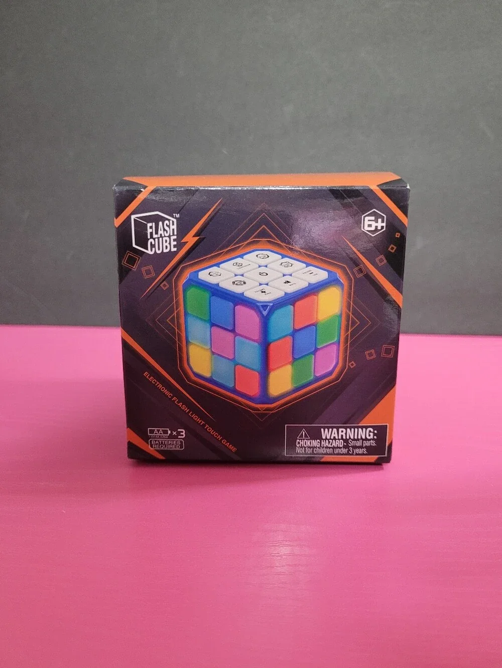 Flash Cube Electronic Flash Light Touch Game